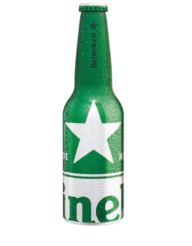 Originale ed innovativa nel design, Heineken Aluminium è perfetta
per i locali più trendy: una scelta perfettamente in linea con lo stile
di Heineken, da sempre anticipatore di nuove tendenze da proporre
ai propri clienti. La particolarità di questa nuova bottiglia, realizzata
al 100% in alluminio, è la grafica stampata con un’innovativa tipologia
di inchiostro, invisibile alla luce del giorno, ma che rivela un
elaborato sfondo di stelle quando viene esposto alle luci UV.
L’intento è chiaro: stupire ed emozionare i frequentatori dei locali
più esclusivi d’Italia coinvolgendoli in un’esperienza unica e originale.
Heineken Aluminium, la bottiglia di design che “accende la notte”. HEINEKEN