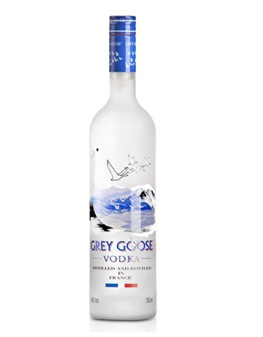 
La Grey Goose è una vodka di categoria superpremium ideata dal mastro cantiniere François Thibault. È una vodka dall'aspetto bianco cristallino, senza sedimenti. Il profumo è netto, con sentori floreali ed esperidati, al palato risulta un gusto rotondo, morbido, con note di mandorla. Da servire preferibilmente ad una temperatura compresa fra i 0 e 5°C, si può servire puro o come ingrediente per cocktail, tra i quali il vodkatini è quello consigliato dal creatore.
 GREY GOOSE